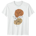 Minimalist Boho Botanical Art T-Shirt Earthy Abstract Plant Lover Gift Unisex T-shirt, Sweatshirt, Hoodie, Long Sleeve Tee - T-Shirt, Sweatshirt, Hoodie