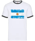 Argentina Grunge Flagge - Herren Ringer - Buenos Aires Argentinisch Country Unisex T-shirt, Sweatshirt, Hoodie, Long Sleeve Tee - T-Shirt, Sweatshirt, Hoodie