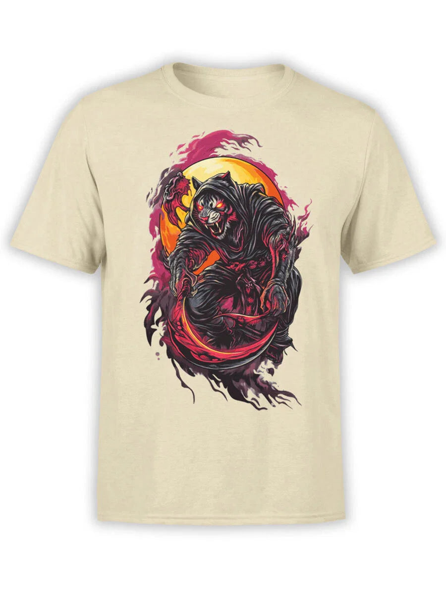 FANTUCCI Tiger T-ShirtCollection | Grim Reaper Tiger T-Shirt | Unisex Unisex T-shirt, Sweatshirt, Hoodie, Long Sleeve Tee - T-Shirt, Sweatshirt, Hoodie