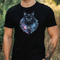Mens Cool Cat Print Cotton T-Shirt Size XS to 5XL Unisex T-shirt, Sweatshirt, Hoodie, Long Sleeve Tee - T-Shirt, Sweatshirt, Hoodie
