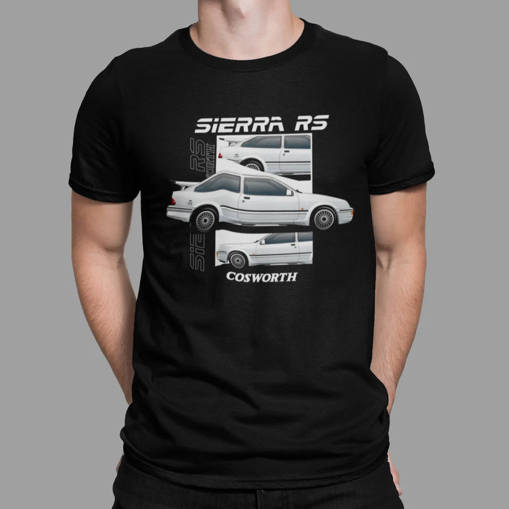 Retro Ford RS Cosworth Car T-shirt, classic car, Dads gift, old school Unisex T-shirt, Sweatshirt, Hoodie, Long Sleeve Tee - T-Shirt, Sweatshirt, Hoodie