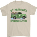 St Patricks Beer Delivery Funny Alcohol Guiness Mens T-Shirt 100% Cotton Unisex T-shirt, Sweatshirt, Hoodie, Long Sleeve Tee - T-Shirt, Sweatshirt, Hoodie