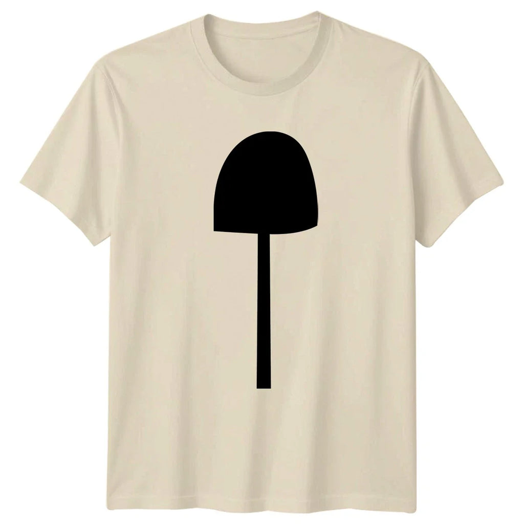 Minimalist Black Mushroom Fungi T-Shirt Nature Lovers Fungi Birthday Gift Unisex T-shirt, Sweatshirt, Hoodie, Long Sleeve Tee - T-Shirt, Sweatshirt, Hoodie