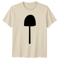 Minimalist Black Mushroom Fungi T-Shirt Nature Lovers Fungi Birthday Gift Unisex T-shirt, Sweatshirt, Hoodie, Long Sleeve Tee - T-Shirt, Sweatshirt, Hoodie