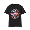 Enjoy The Journey graphic T-Shirt | Retro Abstract Leaves, Inspirational Quote Unisex T-shirt, Sweatshirt, Hoodie, Long Sleeve Tee - T-Shirt, Sweatshirt, Hoodie