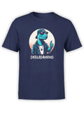 FANTUCCI Unisex Dinosaur Collection | Chillasaurus T-Shirt Unisex T-shirt, Sweatshirt, Hoodie, Long Sleeve Tee - T-Shirt, Sweatshirt, Hoodie