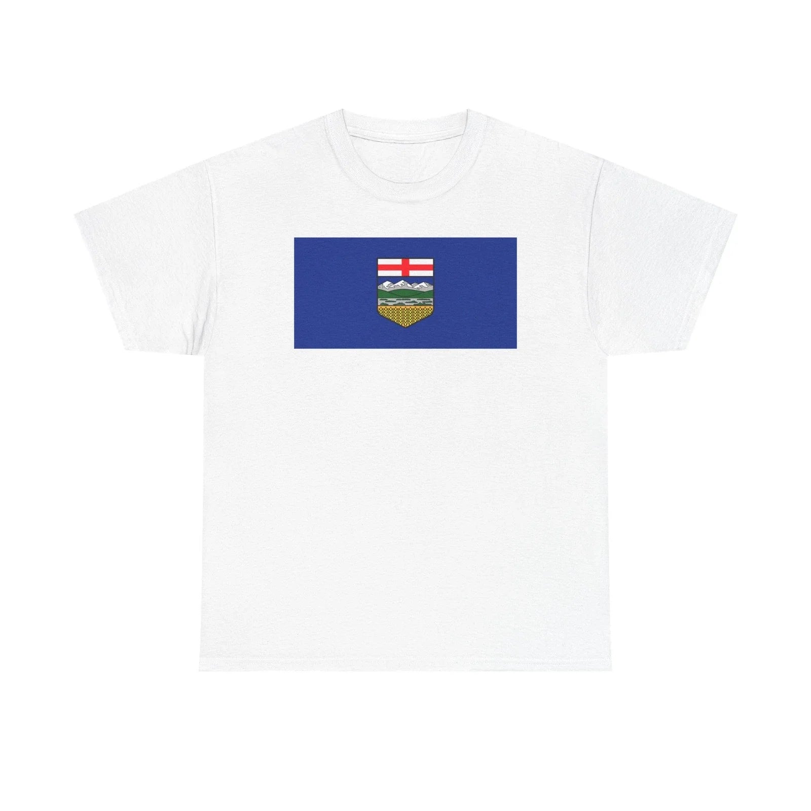 Flag of Alberta (Canada) T-Shirt Unisex T-shirt, Sweatshirt, Hoodie, Long Sleeve Tee - T-Shirt, Sweatshirt, Hoodie