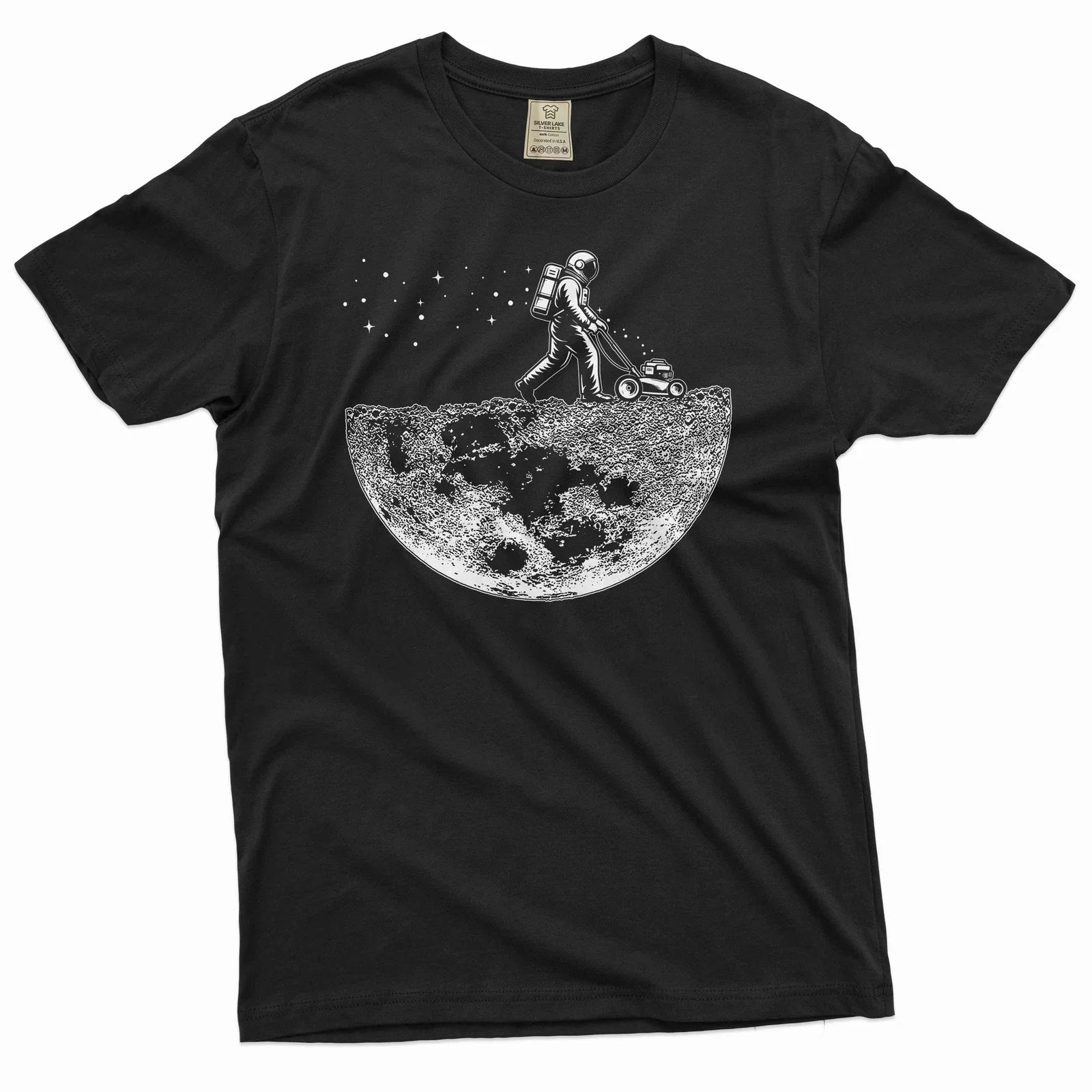 Space Tshirt Astronaut on the moon abstract art creative tee shirt birthday gift Unisex T-shirt, Sweatshirt, Hoodie, Long Sleeve Tee - T-Shirt, Sweatshirt, Hoodie
