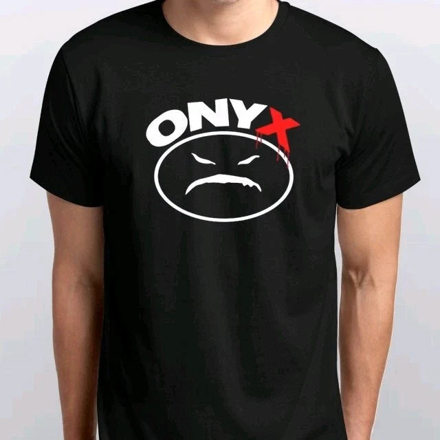 ONYX T-SHIRT All sizes S M L XL XXL 3 4 XL  colours Black, White Unisex T-shirt, Sweatshirt, Hoodie, Long Sleeve Tee - T-Shirt, Sweatshirt, Hoodie
