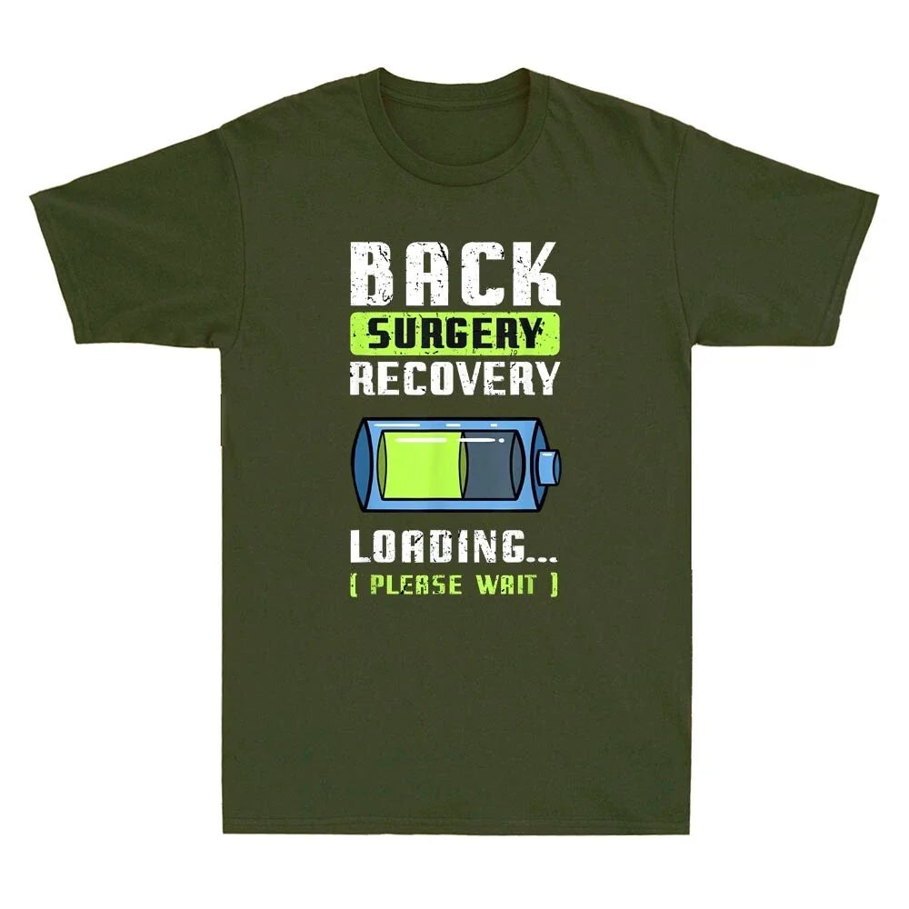 Back Surgery Survivor Lumbar Spine Recovery Spinal Fusion Vintage Men's T-Shirt Unisex T-shirt, Sweatshirt, Hoodie, Long Sleeve Tee - T-Shirt, Sweatshirt, Hoodie