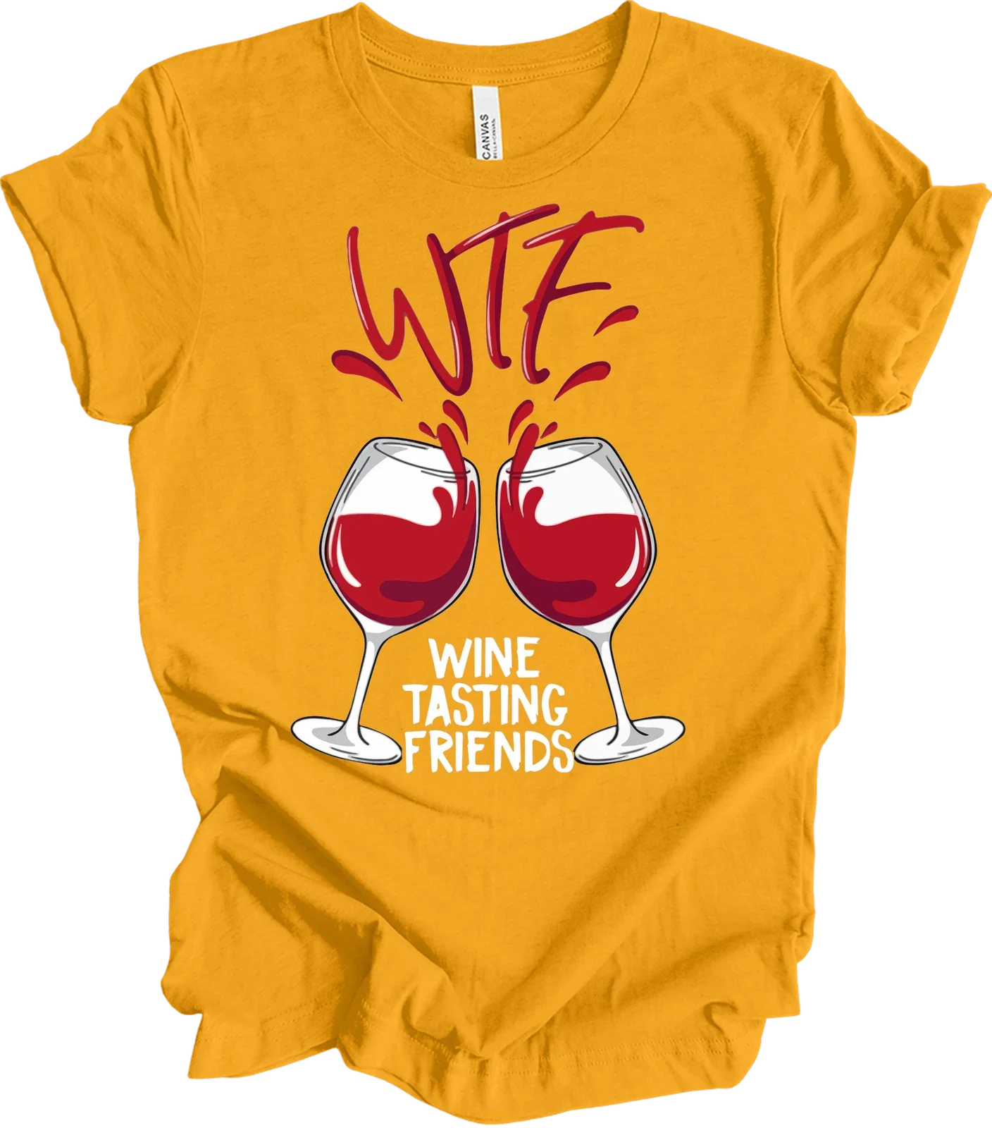 WTF Wine Tasting Friends Shirt Funny Wine Lover Gift Wine Tasting Team Captain Unisex T-shirt, Sweatshirt, Hoodie, Long Sleeve Tee - T-Shirt, Sweatshirt, Hoodie
