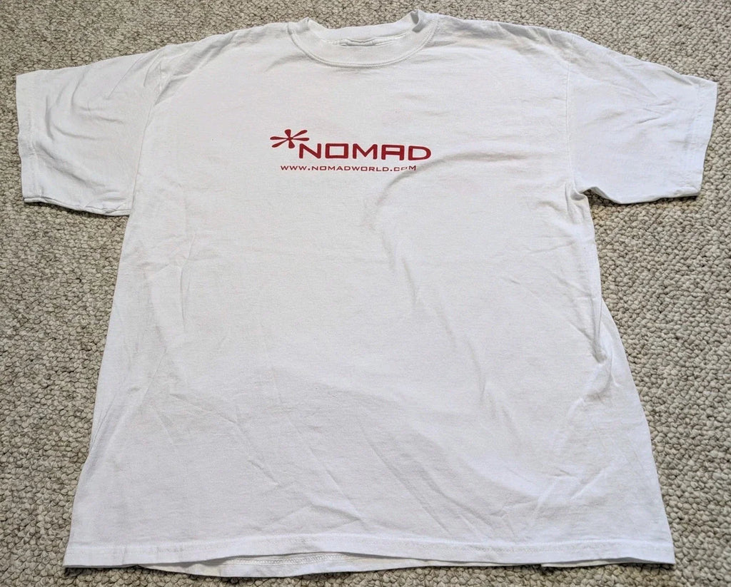 Vintage Creative Nomad Jukebox Mp3 Tech T Shirt XL Unisex T-shirt, Sweatshirt, Hoodie, Long Sleeve Tee - T-Shirt, Sweatshirt, Hoodie