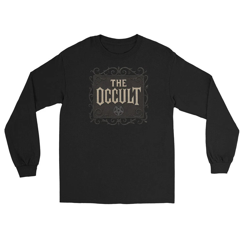 The Occult Supernatural Long Sleeve Shirt Gothic Alt Dark Aesthetic Horror Unisex T-shirt, Sweatshirt, Hoodie, Long Sleeve Tee - T-Shirt, Sweatshirt, Hoodie