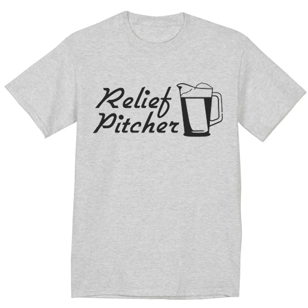 funny saying t-shirt relief pitcher drinking baseball design tee tshirt Unisex T-shirt, Sweatshirt, Hoodie, Long Sleeve Tee - T-Shirt, Sweatshirt, Hoodie