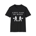 Riddle Down the Middle- T-shirt Pickleball Funny Unisex Unisex T-shirt, Sweatshirt, Hoodie, Long Sleeve Tee - T-Shirt, Sweatshirt, Hoodie