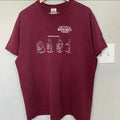 Beerobics Team Beer Funny Humor Burgundy Tee Size XL Unisex T-shirt, Sweatshirt, Hoodie, Long Sleeve Tee - T-Shirt, Sweatshirt, Hoodie