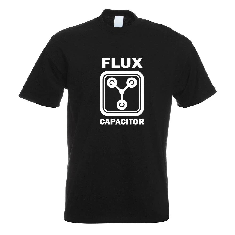 Flux Capacitor T-shirt motif printed fun shirt design print Unisex T-shirt, Sweatshirt, Hoodie, Long Sleeve Tee - T-Shirt, Sweatshirt, Hoodie
