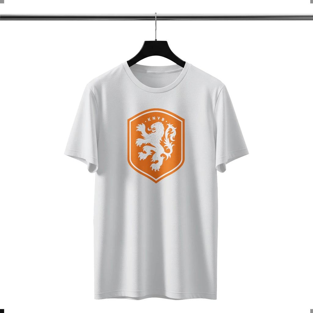 Netherlands National Football Team Logo funny T-Shirt Size S-5XL Made in USA Unisex T-shirt, Sweatshirt, Hoodie, Long Sleeve Tee - T-Shirt, Sweatshirt, Hoodie