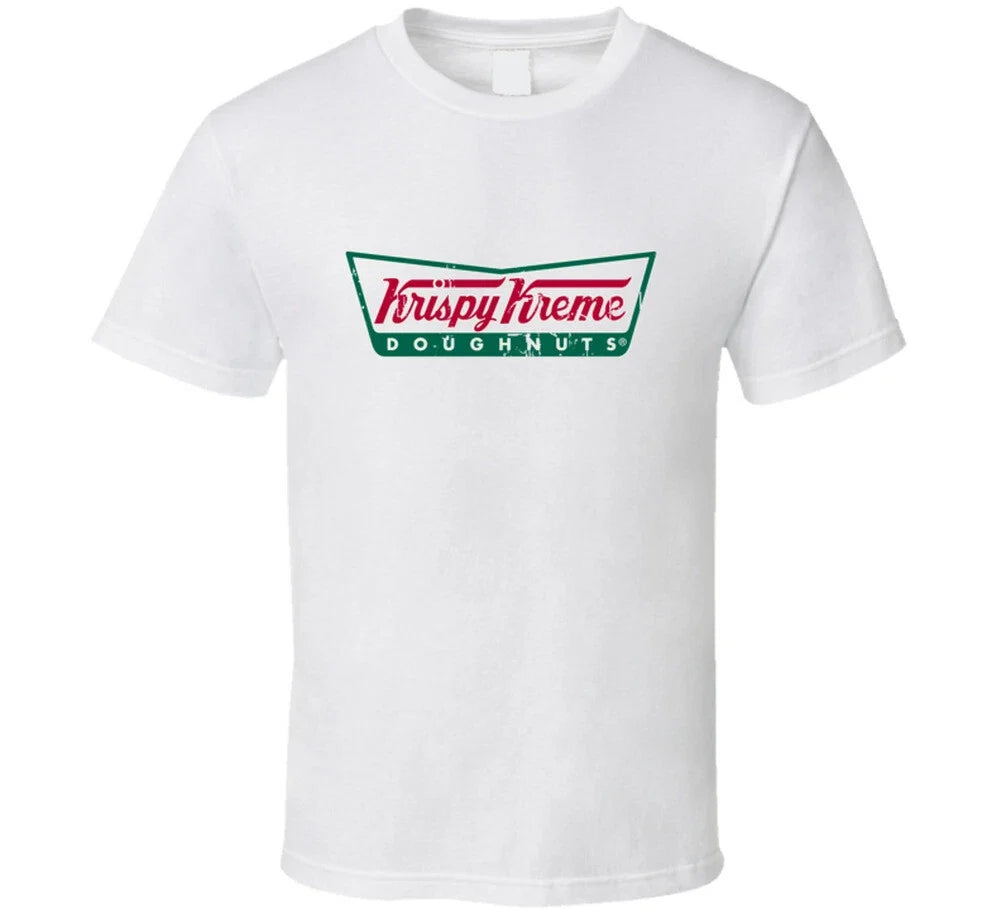 Krispy Kreme Fast Food Restaurant Distressed Look T Shirt Unisex T-shirt, Sweatshirt, Hoodie, Long Sleeve Tee - T-Shirt, Sweatshirt, Hoodie