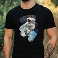 Mens Astronaut Motif Cotton T-Shirt Size XS to 5XL Unisex T-shirt, Sweatshirt, Hoodie, Long Sleeve Tee - T-Shirt, Sweatshirt, Hoodie