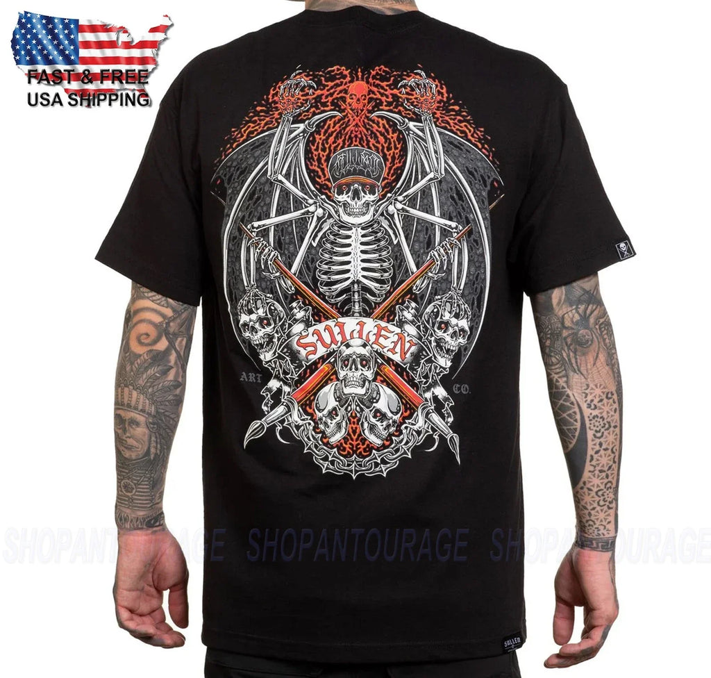 Sullen Art Collective Into The Pit Standard SCM6860 Short Sleeve Men`s T-shirt Unisex T-shirt, Sweatshirt, Hoodie, Long Sleeve Tee - T-Shirt, Sweatshirt, Hoodie