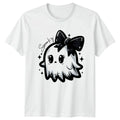 Spooky Womens T-Shirt Cute Ghost Halloween Halloween Gift For Her Unisex T-shirt, Sweatshirt, Hoodie, Long Sleeve Tee - T-Shirt, Sweatshirt, Hoodie