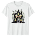 Coquette Haunted House Womens T-Shirt Coquette Halloween Halloween Gift For Her Unisex T-shirt, Sweatshirt, Hoodie, Long Sleeve Tee - T-Shirt, Sweatshirt, Hoodie