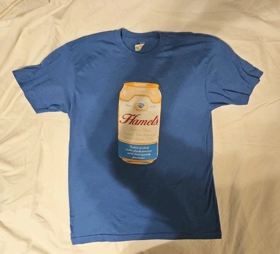 Hamels Wine T-Shirt Blue Size Large Short Sleeve American Apparel Unisex T-shirt, Sweatshirt, Hoodie, Long Sleeve Tee - T-Shirt, Sweatshirt, Hoodie