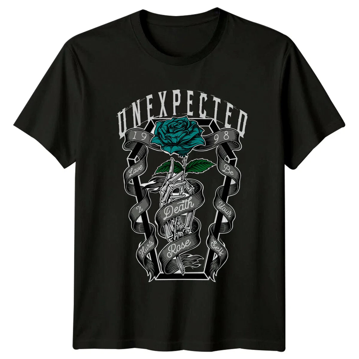 Death Rose 1998 Gothic Fashion Mens T-Shirt Womens Tee Graphic Unisex Top Unisex T-shirt, Sweatshirt, Hoodie, Long Sleeve Tee - T-Shirt, Sweatshirt, Hoodie