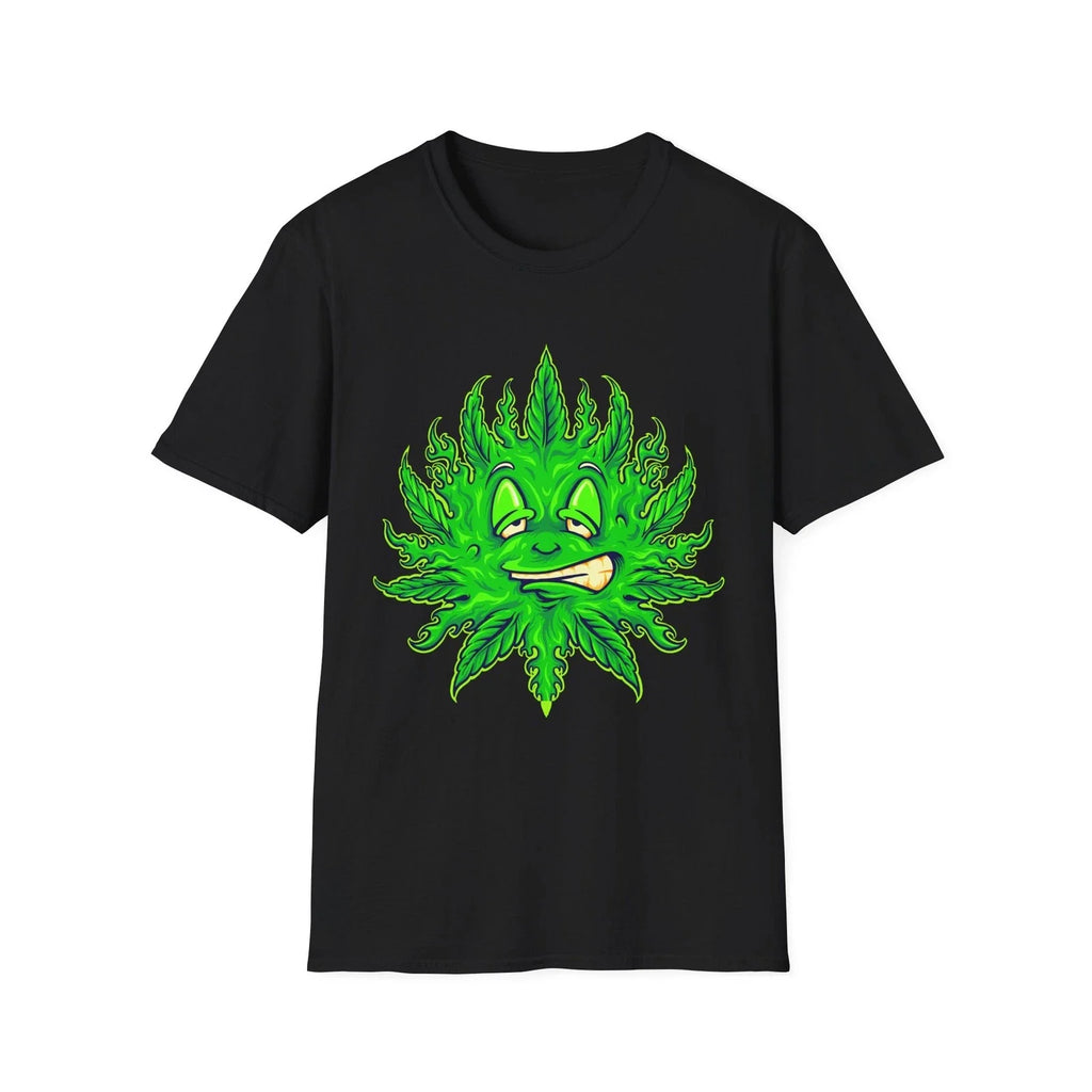 Cool Green Sun Graphic Unisex Softstyle T-Shirt, Casual Tee, Summer Unisex T-shirt, Sweatshirt, Hoodie, Long Sleeve Tee - T-Shirt, Sweatshirt, Hoodie
