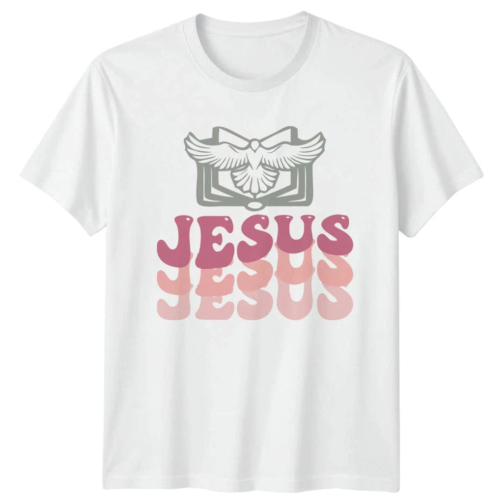Retro Groovy Jesus Christ Christian T-Shirt Groovy Aesthetic Unisex T-shirt, Sweatshirt, Hoodie, Long Sleeve Tee - T-Shirt, Sweatshirt, Hoodie