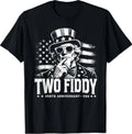Two Fiddy T-Shirt S-3XL Unisex T-shirt, Sweatshirt, Hoodie, Long Sleeve Tee - T-Shirt, Sweatshirt, Hoodie