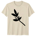 Simple Leaf Botanical Plant T-Shirt Botanical Nature Plants Gift For Him And Her Unisex T-shirt, Sweatshirt, Hoodie, Long Sleeve Tee - T-Shirt, Sweatshirt, Hoodie