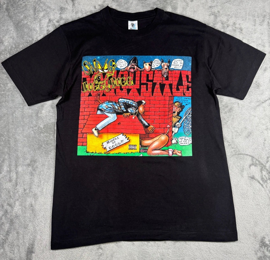 VTG TeeStyled Snoop Dogg Doggystyle Rap Graphic T-Shirt Black Men Sz M RN89454 Unisex T-shirt, Sweatshirt, Hoodie, Long Sleeve Tee - T-Shirt, Sweatshirt, Hoodie