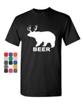 Bear + Deer = Beer Funny Drinking T-Shirt Beer Tee Shirt Unisex T-shirt, Sweatshirt, Hoodie, Long Sleeve Tee - T-Shirt, Sweatshirt, Hoodie