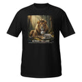 : Lion and the Lamb Christian T-Shirt - Lion of Judah Crowned  SOFT Graphic Tee Unisex T-shirt, Sweatshirt, Hoodie, Long Sleeve Tee - T-Shirt, Sweatshirt, Hoodie