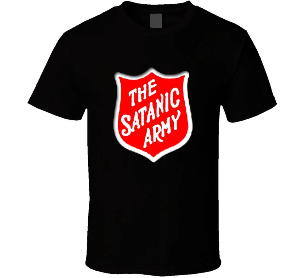 The Satanic Army parody funny (2).jpg Unisex T-shirt, Sweatshirt, Hoodie, Long Sleeve Tee - T-Shirt, Sweatshirt, Hoodie
