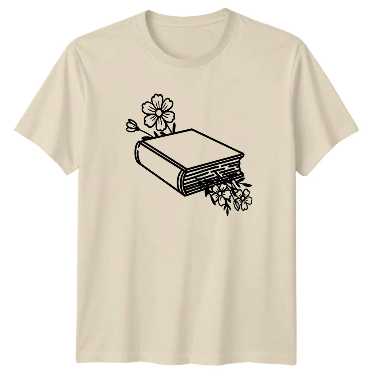 Just One More Chapter Floral Book Womens T-Shirt Aesthetic Reader Unisex T-shirt, Sweatshirt, Hoodie, Long Sleeve Tee - T-Shirt, Sweatshirt, Hoodie