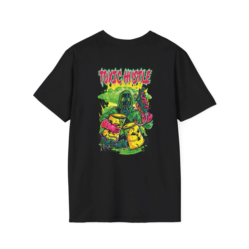 T-Shirt with Toxic Hustle Graphic, Unisex Tee, Vintage Style Shirt, Cool [...] Unisex T-shirt, Sweatshirt, Hoodie, Long Sleeve Tee - T-Shirt, Sweatshirt, Hoodie
