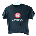 Brooklyn New York City Subway T Shirt Graphic  Mens Small Black Short Sleeve Unisex T-shirt, Sweatshirt, Hoodie, Long Sleeve Tee - T-Shirt, Sweatshirt, Hoodie