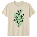 Minimalist Abstract Tree Nature T-Shirt Botanical Art Nature Birthday Gift Unisex T-shirt, Sweatshirt, Hoodie, Long Sleeve Tee - T-Shirt, Sweatshirt, Hoodie