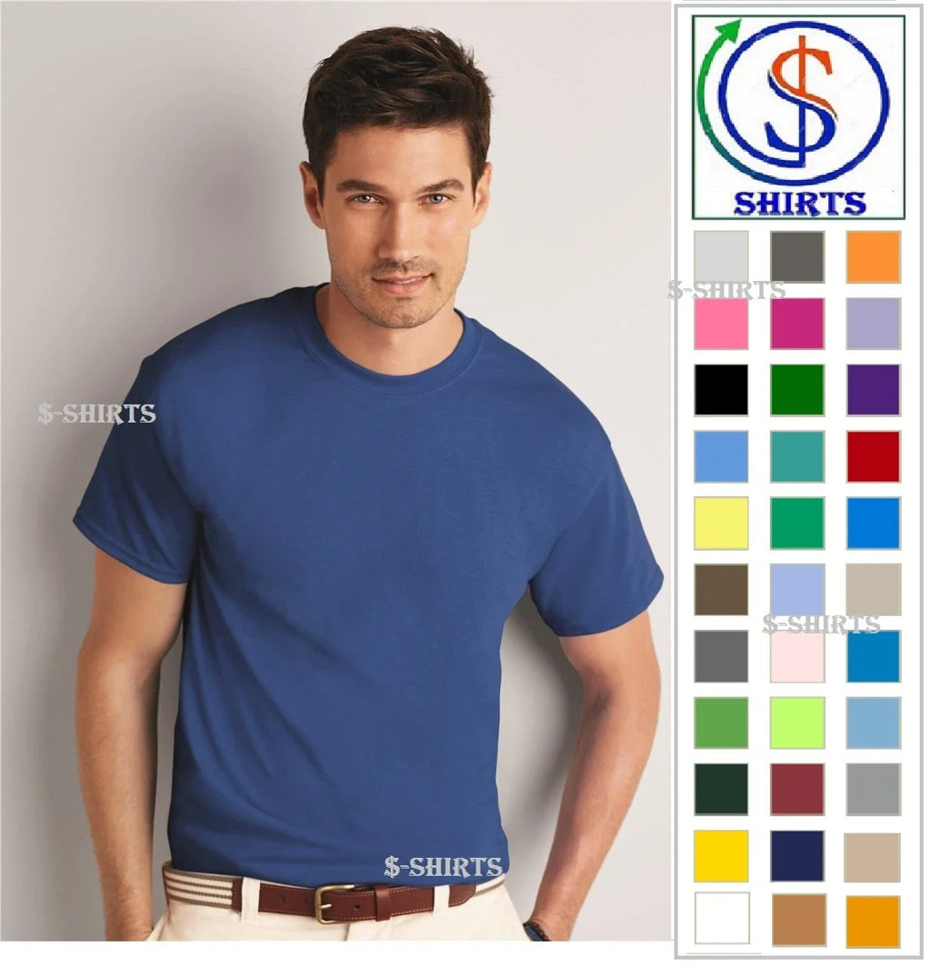 Gildan DryBlend 50/50 T-Shirt - 8000 G800 Men's S- 5XL New SALE preshrunk cotton Unisex T-shirt, Sweatshirt, Hoodie, Long Sleeve Tee - T-Shirt, Sweatshirt, Hoodie