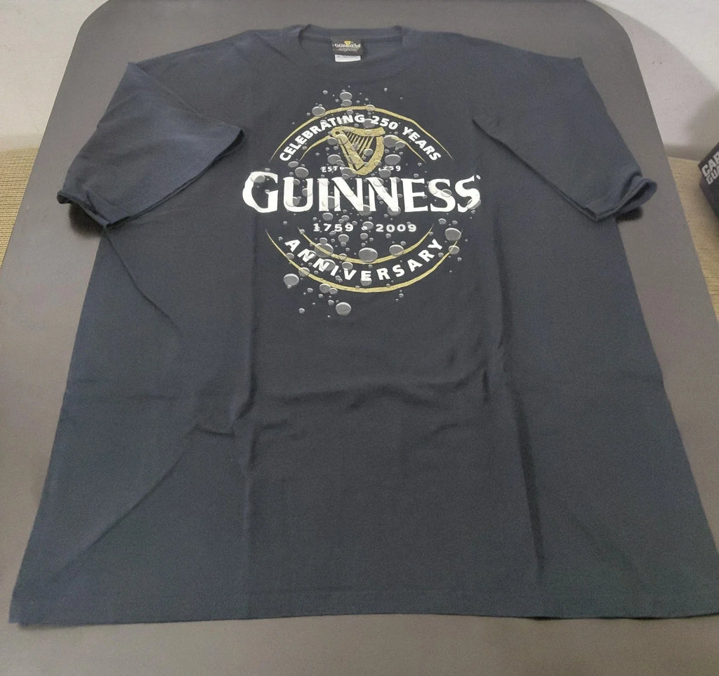 Guinness 250 Years Anniversary T-shirt XL Unisex T-shirt, Sweatshirt, Hoodie, Long Sleeve Tee - T-Shirt, Sweatshirt, Hoodie