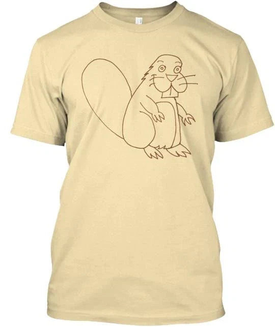 COOL BEAVER T-Shirt Made in the USA Size S to 5XL Unisex T-shirt, Sweatshirt, Hoodie, Long Sleeve Tee - T-Shirt, Sweatshirt, Hoodie