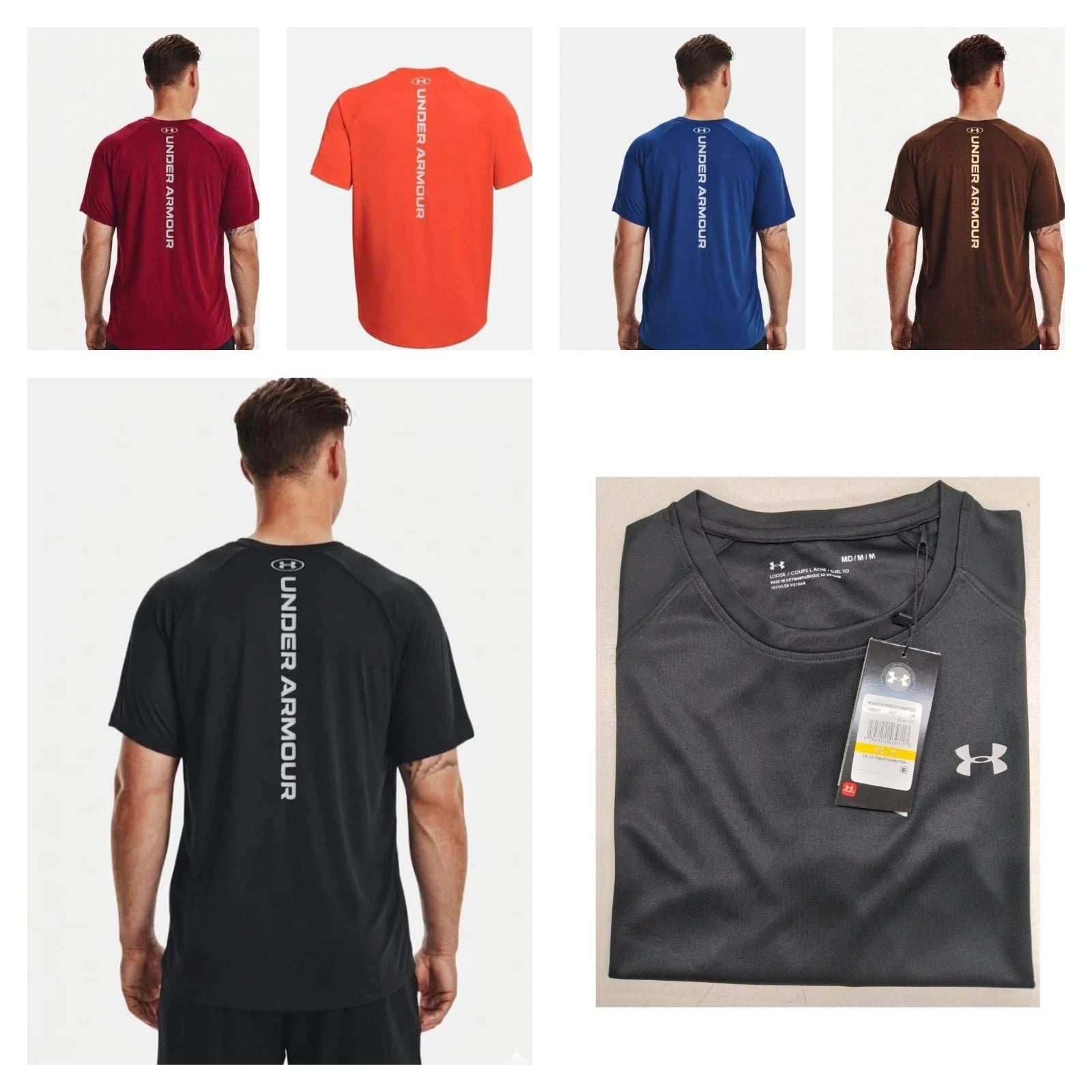 Mens Under Armour Tech Reflective Short Sleeve T-Shirt Gym Training Running Top Unisex T-shirt, Sweatshirt, Hoodie, Long Sleeve Tee - T-Shirt, Sweatshirt, Hoodie