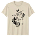Ethereal Moon Goddess Draped Celestial T-Shirt Boho Aesthetic Spiritual Birthday Unisex T-shirt, Sweatshirt, Hoodie, Long Sleeve Tee - T-Shirt, Sweatshirt, Hoodie