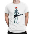 Mens Punk Music T-Shirt Skeleton Guitar Electric Goth  Tee Rock Metal Unisex T-shirt, Sweatshirt, Hoodie, Long Sleeve Tee - T-Shirt, Sweatshirt, Hoodie
