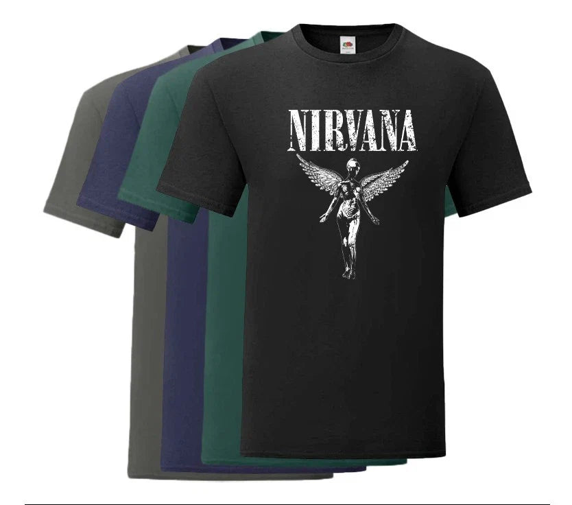 White In Utero T-Shirt - cotton - Rock & Roll Grunge Alternative Rock Punk tee Unisex T-shirt, Sweatshirt, Hoodie, Long Sleeve Tee - T-Shirt, Sweatshirt, Hoodie