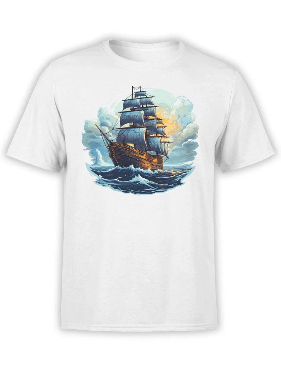 FANTUCCI Pirates T-Shirt Collection | Seafarer's Voyage T-Shirt | Unisex Unisex T-shirt, Sweatshirt, Hoodie, Long Sleeve Tee - T-Shirt, Sweatshirt, Hoodie