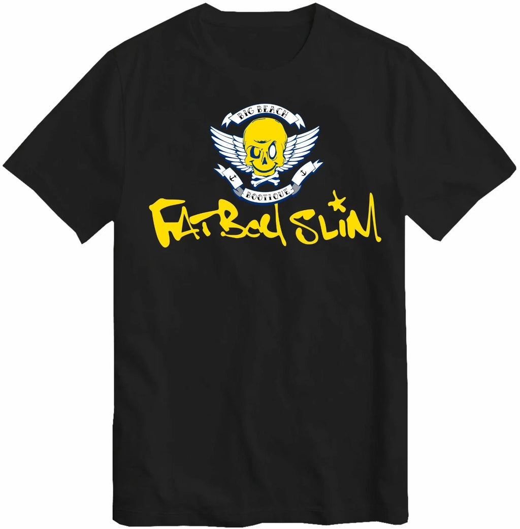Fatboy Slim Big Beach Bootique Skull T-Shirt Tee Top Unisex T-shirt, Sweatshirt, Hoodie, Long Sleeve Tee - T-Shirt, Sweatshirt, Hoodie